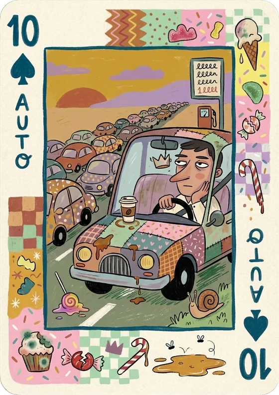 10 of spades, Auto