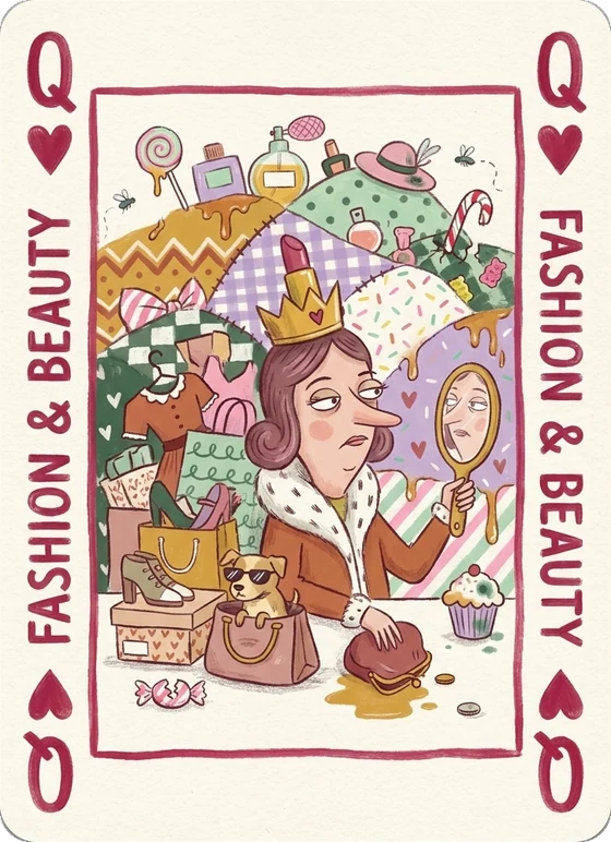 Q of hearts, Fashion & Beauty