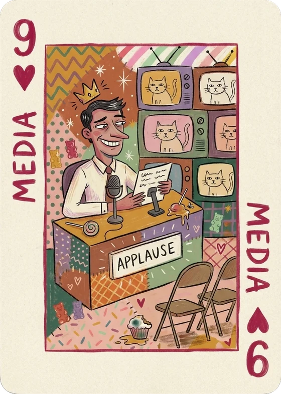 9 of hearts, Media